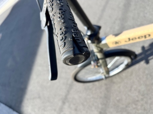 〖JEEP折り畳み自転車〗(JE-206G OLIVE)