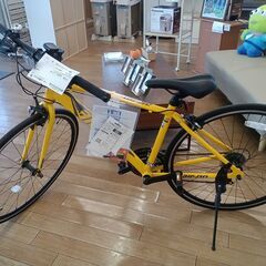★ジモティ割あり★ ai-on スポーツ自転車7段ギア 28インチ 黄色 クリーニング済み TK1662