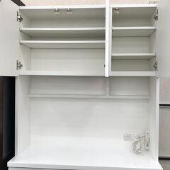 ☆ジモティ割あり☆ ニトリ 食器棚 ホワイト H191×W100×D42