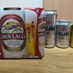 キリンラガービール500ml×６缶他３本