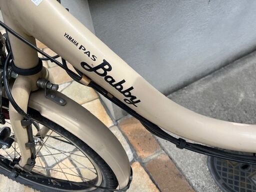 ?長生きバッテリーほぼ新品！8.7Ah！ヤマハ　YAMAHA パスバビー　電動自転車　電動アシスト自転車　子供乗せ　20インチ　021