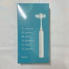 電動歯ブラシ むし歯予防 口臭予防 6本替えブラシ付き 歯ブラシ 充電式の画像