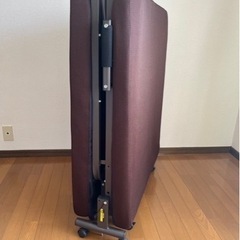 家具 折りたたみ式シングルベッドの画像