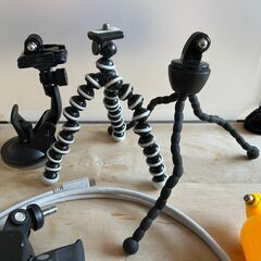 GoPro 等アクションカメラ　アクセサリーいろいろの画像