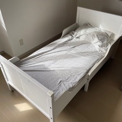 キッズベッド　サイズ調整可能の画像