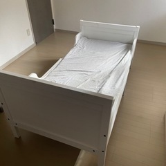 キッズベッド　サイズ調整可能の画像