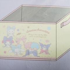 サンリオキャラクター収納ボックス３点セット新品の画像