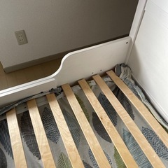 キッズベッド　サイズ調整可能の画像