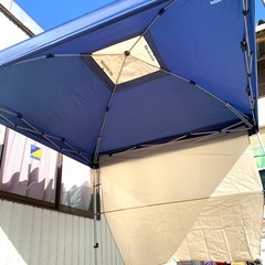 LOGOS カージョイント Qセット200R  ワンタッチ組み立て 車に連結可♪キャンプ テント タープ ソフトケース付きの画像