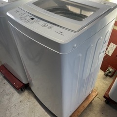 【分解洗浄済み】2022年製AQUA全自動洗濯機5kg/配送設置可能の画像