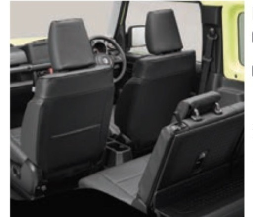 ジムニー JB64 純正 革調 シートカバー