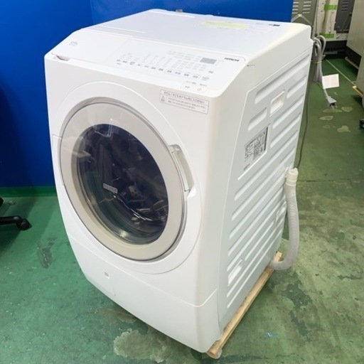 ⭐️HITACHI⭐️ドラム式洗濯乾燥機　2023年12kg美品　自動投入　大阪市近郊配送無料