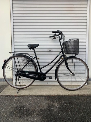 ☆前後タイヤ新古品☆   27型　内3オートライト軽快車　防犯登録料込価格︎‼︎