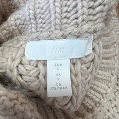 H&M チャンキーニット①の画像