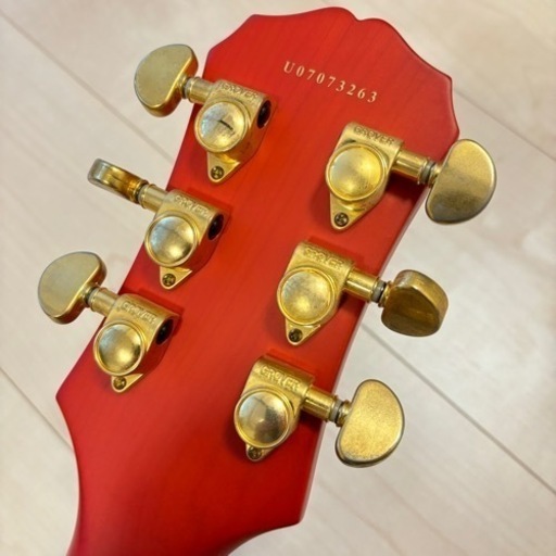 【美品】レスポール キルトメープルバースト エピフォン　レスポールウルトラ