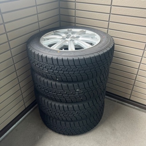 受け付け終了‼️ホイル付き冬用タイヤ/グッドイヤーアイスナビ6