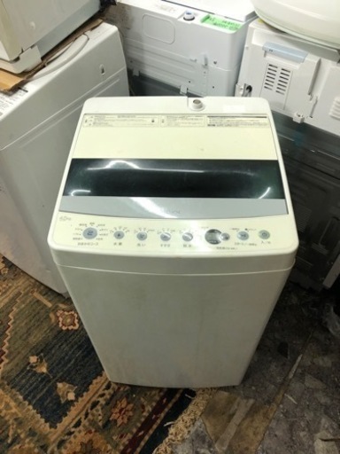 配送可能　保証付き　2020年　ハイアール 4.5kg 全自動洗濯機 ホワイトhaier JW-C45D-W