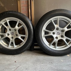 ポルシェ　987ボクスター、ケイマン純正アルミタイヤセットの画像