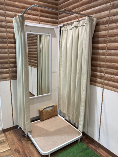 ★備品★ フィッティングルーム　折り畳み可能！アパレル店舗