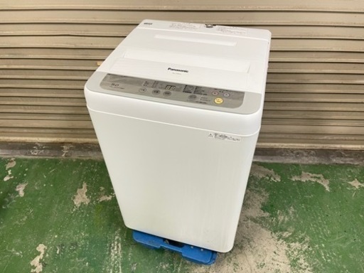 パナソニック　全自動洗濯機　5.0kg  ホワイト