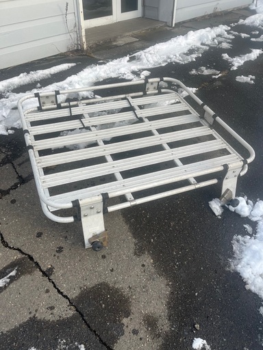 値下げ！引き取り限定⭐︎帯広発⭐︎ジムニーJA11 12 22純正OPルーフキャリア