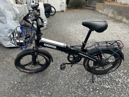 最終値下げまだあります　直接引き取り限定（神奈川県横浜市）FLYFISH ディスク式 折り畳み電動自転車 訳アリ　電動バイク　お届けも可