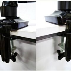 FLEXIMOUNTS モニターアーム　動作良好 2画面 液晶ディスプレイアーム　2台設置可能 卓上モニターの画像