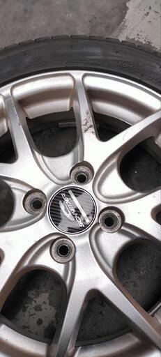 １５インチ　ホイール&スタットレス４本セット