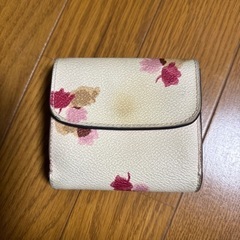 COACH三つ折財布の画像
