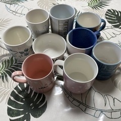 マグカップ　9個の画像