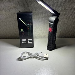 新品　LED 作業灯 ワークライト 強力COBライト 折り畳み式...
