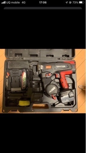 MAX　RB-440T　鉄筋結束機　中古品　バッテリー二個5.0Ah/充電器/ケース付き