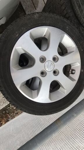 スズキ純正ホイールに165/55-14