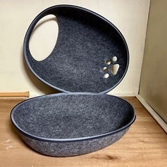 ペットハウス  グレーの画像