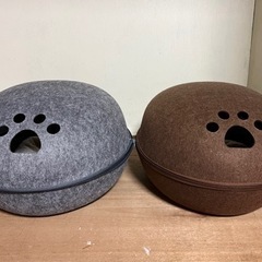 ペットハウス  グレーの画像