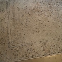 ZARA HOME ヴィンテージエフェクトラグの画像