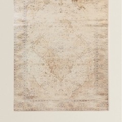 ZARA HOME ヴィンテージエフェクトラグの画像