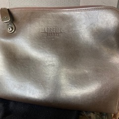 NORFOLK PROJECT レザークラッチバッグ