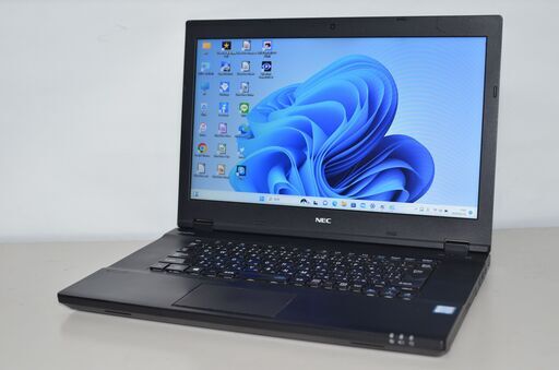 訳アリノートパソコン NEC VK23TX-T Windows11+office 高性能core i5-6200U/爆速SSD256GB/メモリ8GB/無線内蔵/WEBカメラ/DVD搭載