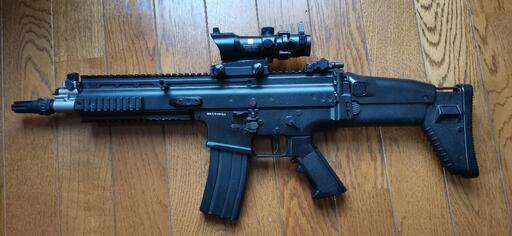 【3月末までで終了】エアガン SCAR-L MK16 モデル0