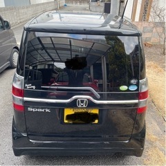 H22 ゼストスパーク 車検長い 15インチホイール 黒　スマートキーの画像