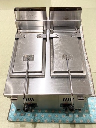 画像更新 底値 マルゼン 餃子焼き器 LPガス用 2口