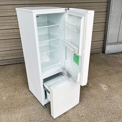 ◆格安◇少し大きめの2ドア冷蔵庫 ヤマダ電機 YRZ-F17H1 2020年製 中古動作品 クリーニング済の画像