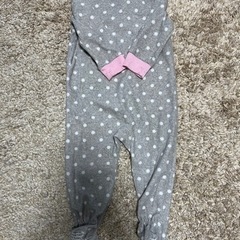 カーターズ　カバーオール　ロンパース　女の子　スリーパー　フリース　80〜90の画像