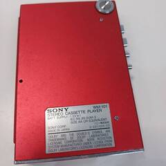 【ジャンク】SONY WAKLKMAN カセットプレーヤー WM-101の画像
