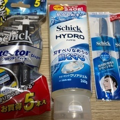 新品　schick シック　プロテクターディスポ　4本　　眉毛剃刀2本　ジェルの画像