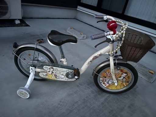 16インチ プリンセス　ベル　自転車