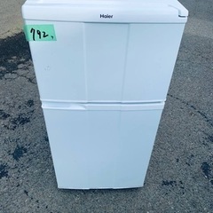 ER 792番　Haier 冷凍冷蔵庫 JR-N100C