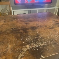 ヴィンテージ風　ローテーブルの画像