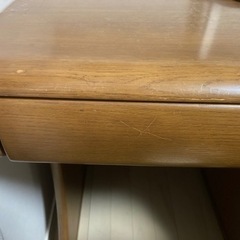 学習机＋引き出しワゴン＋ご希望の方は椅子の画像